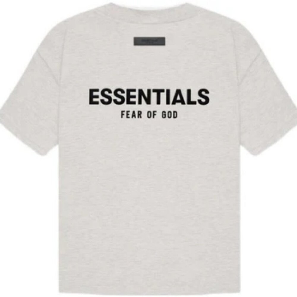 Fear of God Essentials SS22 Light Oatmeal T-Shirt